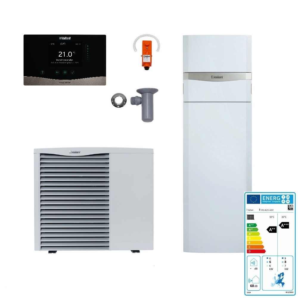 Vaillant Luft Wärmepumpe aroTHERM VWL 85 uniTOWER plus VIH QW190 Paket 4.006