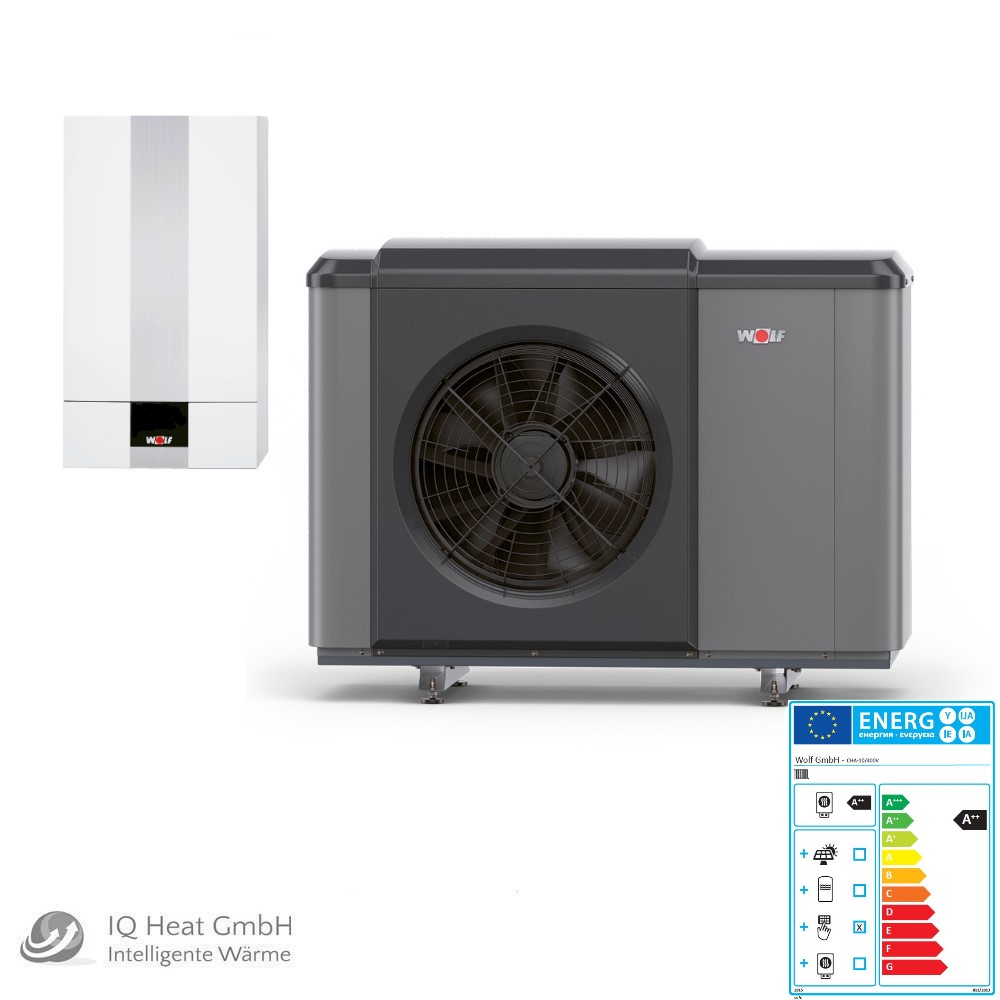 Wolf Wärmepumpe CHA Monoblock 10 mit Innen und Außeneinheit 5,8 kW