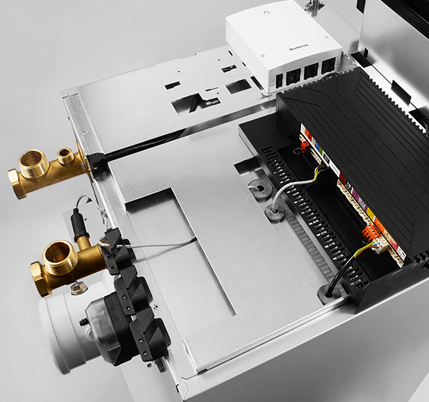 Buderus Paket Logano plus KB195i-15 Öl Brennwert Kessel RC310 K78 L200.3 HSM20/6