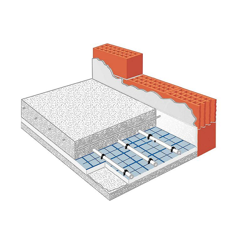Zewotherm Multidämmrolle 35 - 3 mm WLG 045 Typ G B2 VPE 10 m² L 10000 x B 1000mm