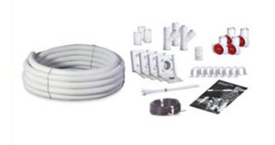 Variovac 200VIP Zentralstaubsauger Premium-Paket Flexi 3 mit VIP Saugschlauch