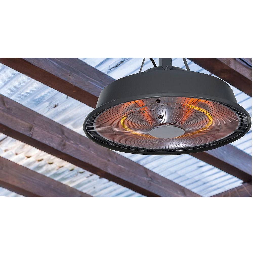 Eurom Zeltheizer 1500 Sail Party Heater grau Terrassenheizer Party Zeltheizung