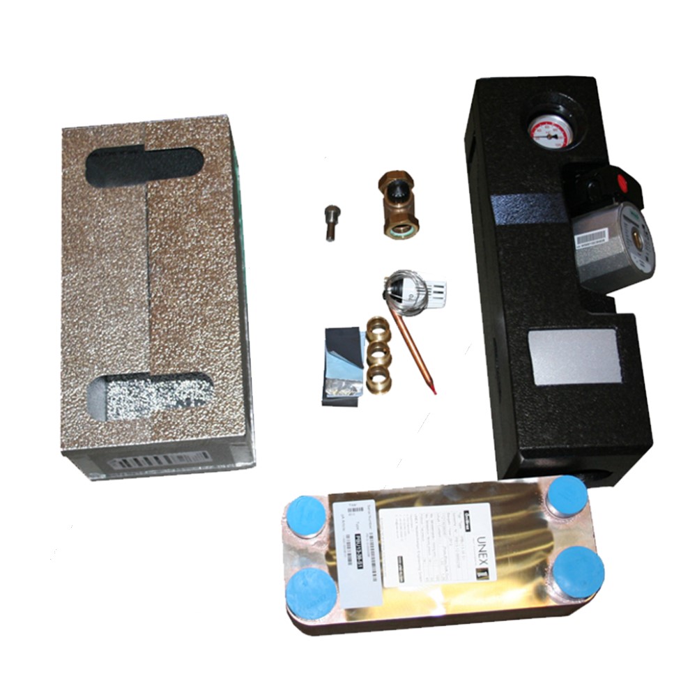 Sonnenkraft Schwimmbadset Schwimmbadwärmetauscher SBS20 bis 20 m² 141403