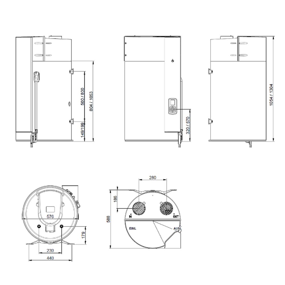 Austria Email Brauchwasser Wärmepumpe Explorer Evo 3 270 Trinkwasserwärmepumpe