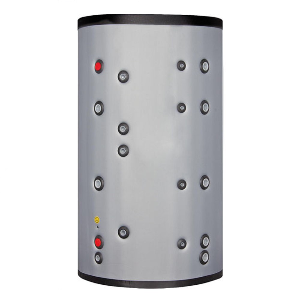 TML Hygiene Kombispeicher MX1W 600 mit 1 Wärmetauscher Inhalt 585 Liter silber