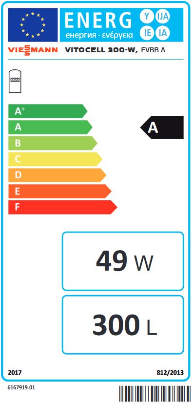 Viessmann Edelstahl Warmwasserspeicher Vitocell 300-B EVBB-A 300l Solarspeicher