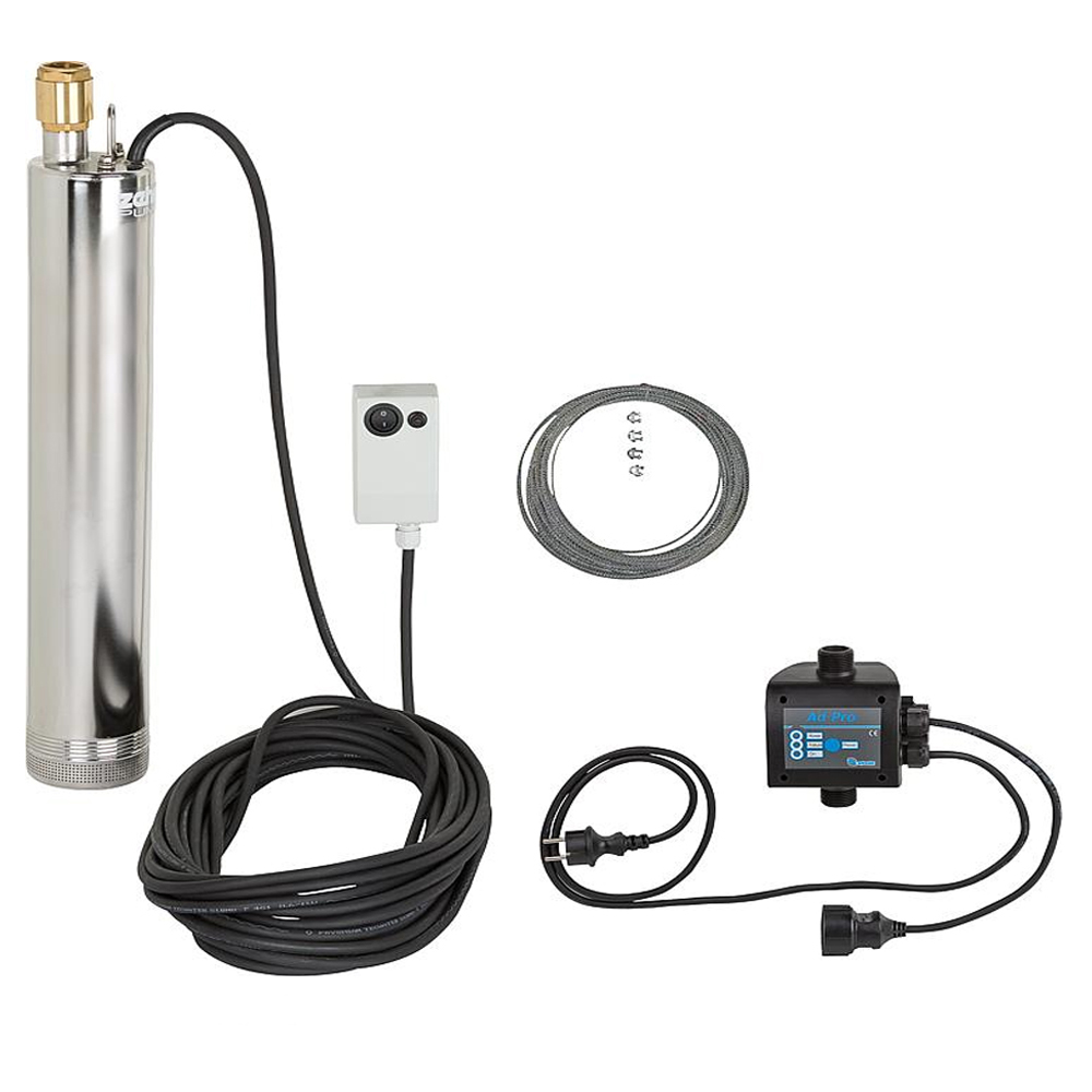 Zehnder Beregnungspaket TM15 mit Druckschalter ZP Control Tiefbrunnenpumpe