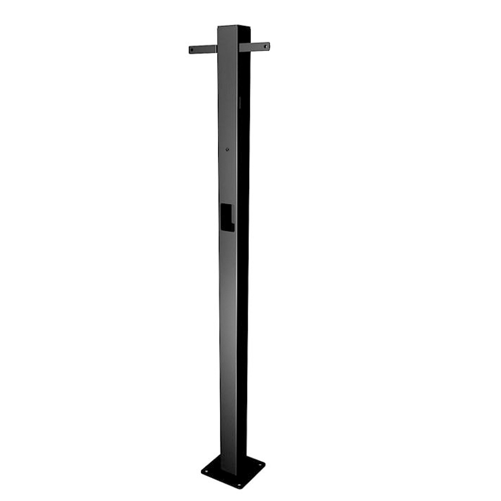 Heidelberg Ladestation Wallbox Stele Solo Lite schwarz 150 x 1370 x 150 mm