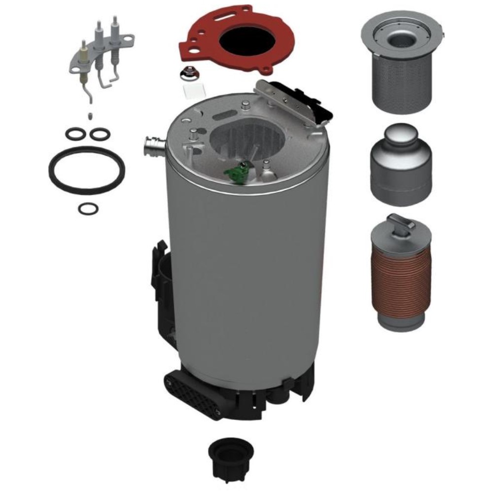Bosch Junkers Ersatzteil Wärmeblock ZSB24-4 ZWB30-4 ZWB 28-5 87376010900 Zubehör