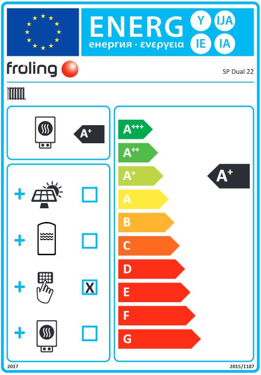 Fröling Pelletseinheit SP Dual 22 Pelletsbrenner für S4 turbo 22 F kW 11022A