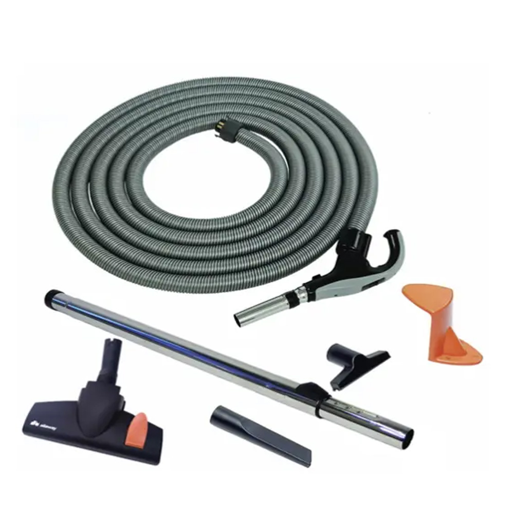Allaway X 30  Zentralstaubsauger Set SMALL 1 mit 3 Saugdosen 8 m Saugschlauch