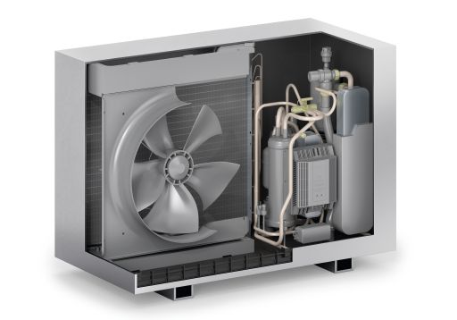 Viessmann Paket Vitocal 151-A 6,5 kW Z028373 Luft Wärmepumpe Anschluss rechts