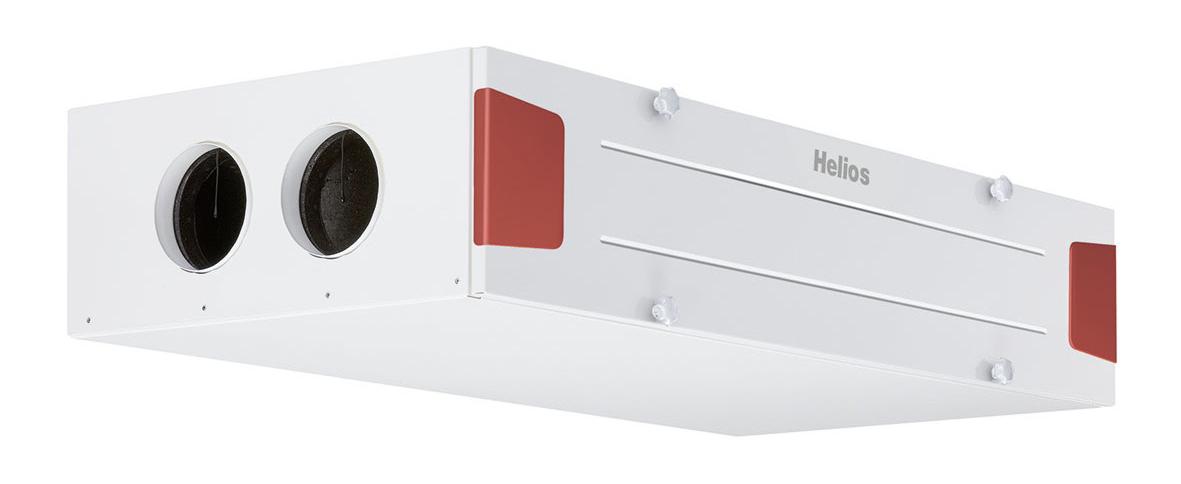 Helios Lüftungsgerät KWL 220 D R mit WRG für Deckenmontage Rechtsausführung