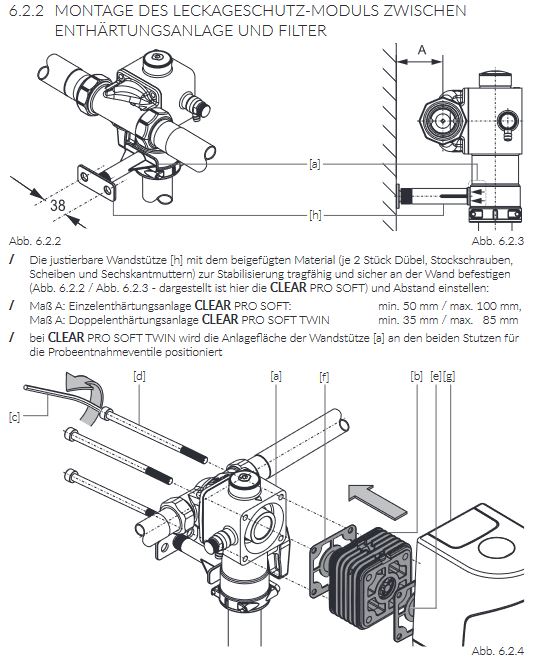Nachrüst Leckageschutz CONEL CLEAR PRO MultiControl f. Filter 3/4" - 1 1/4