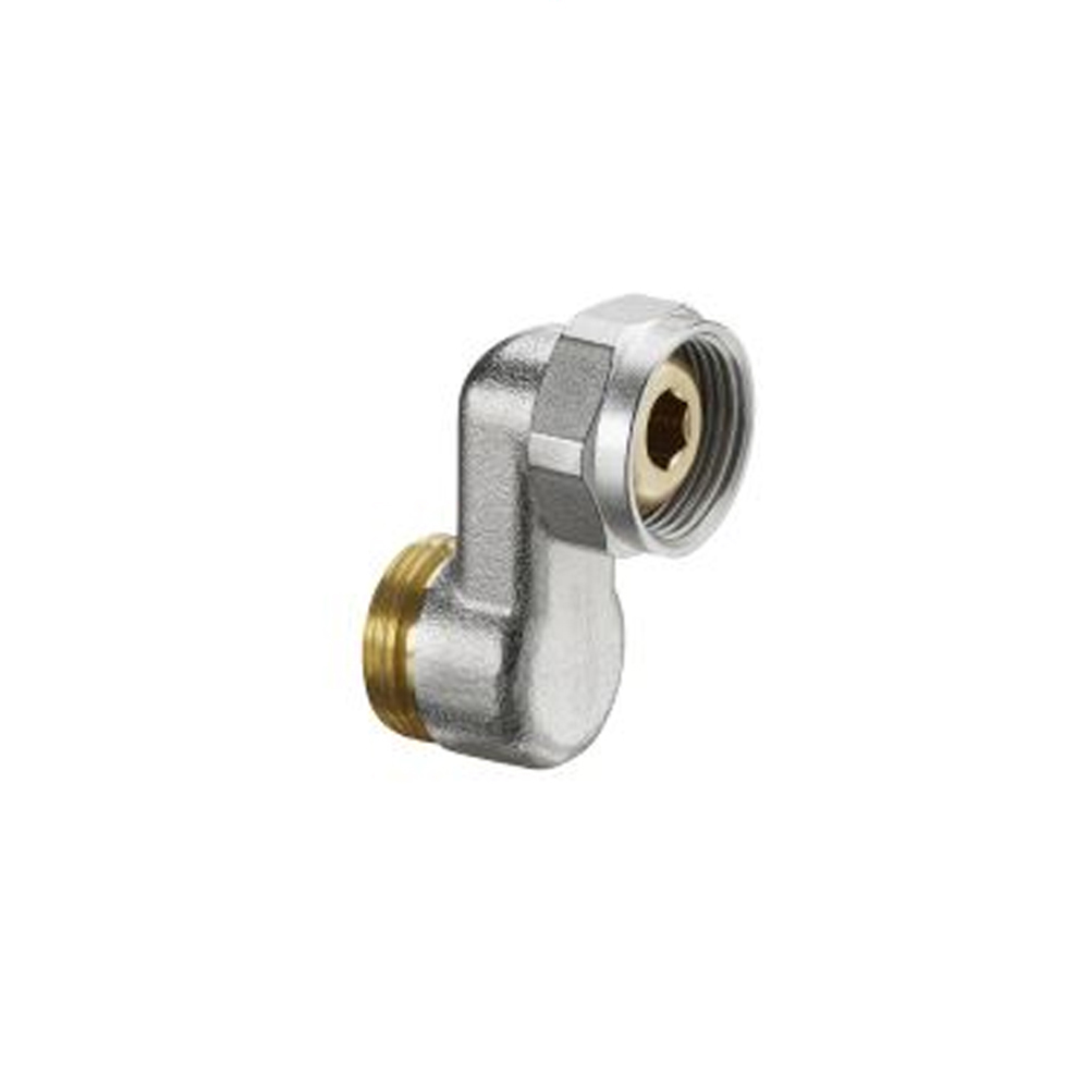 OV S-Anschlussverschraubung Exenter S-Form G 3/4" AG x 3/4 ÜM Austauschheizkörper