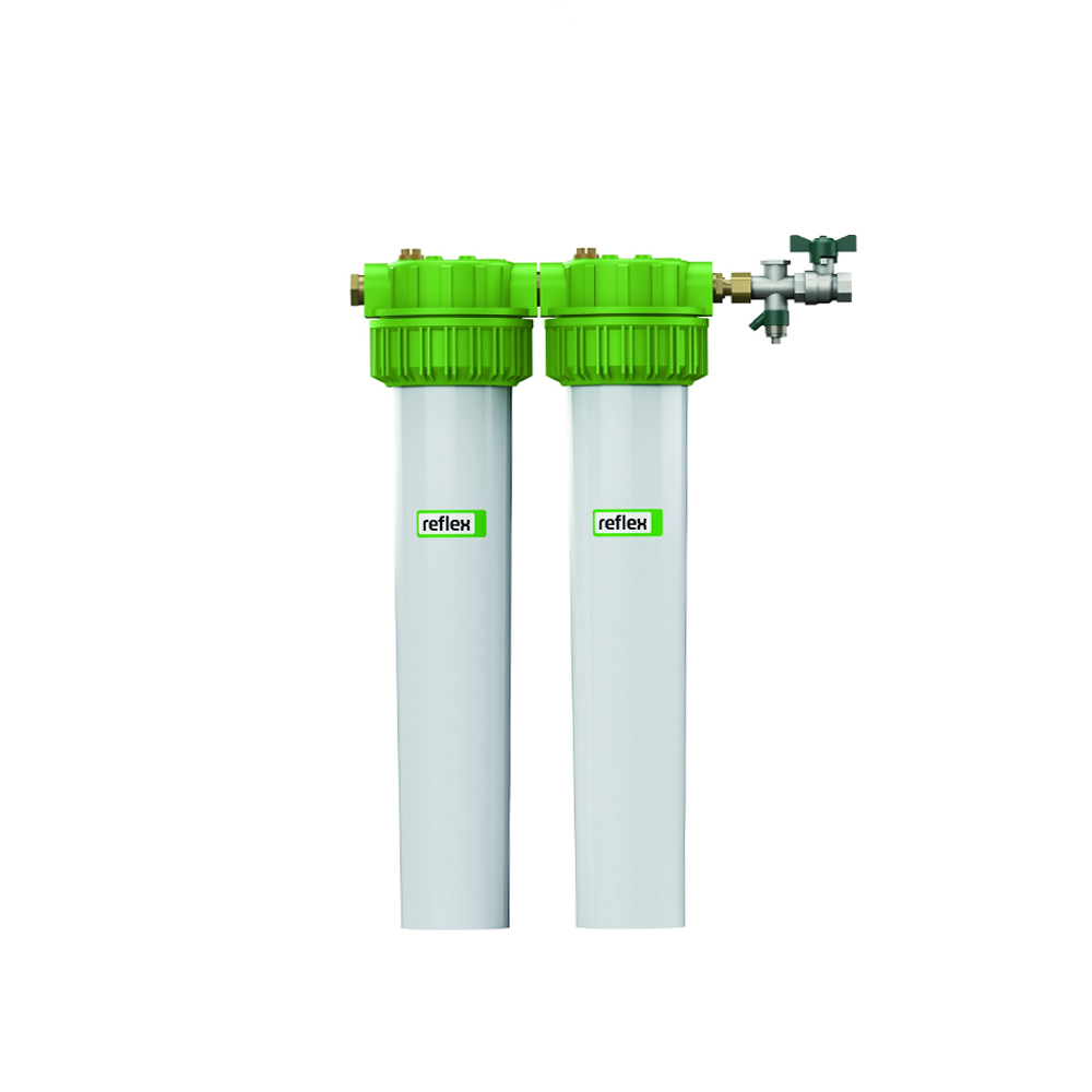 Reflex Fillsoft II Wasserentsalzung ´s Armatur  für Heizungs Wasser 6000 l dH