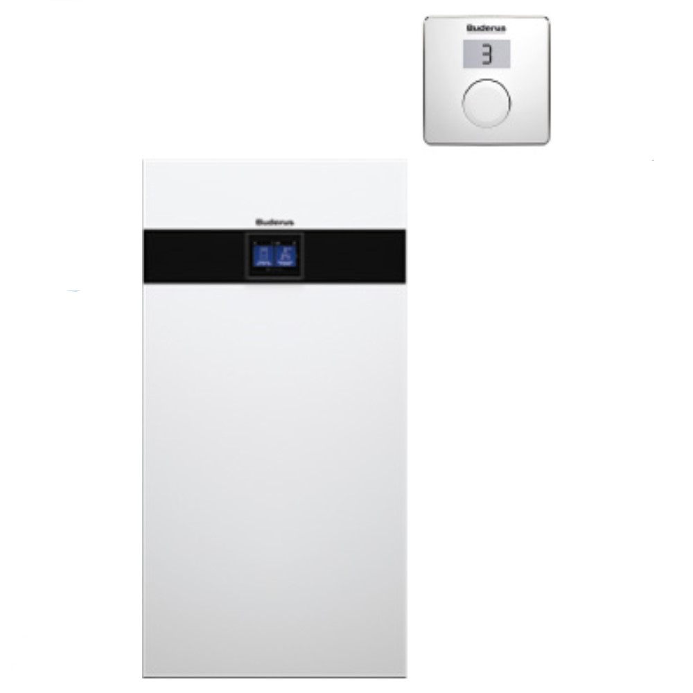 Buderus Sole Wärmepumpe Logatherm WSW186i E3 6 kW Paket Logaplus Zubehör