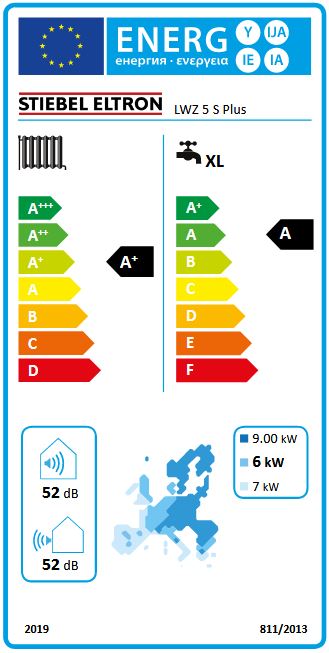 STIEBEL ELTRON Abluft Wärmepumpe Integralsystem LWZ 5 S Plus #201291