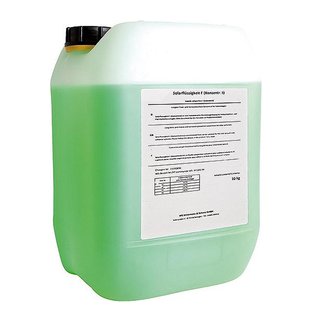Solar-Wärmeträgerflüssigkeit Typ F  Konzentrat 10 l Frostschutz bis -28°C Solar-Wärmeträgerflüssigkeit Typ F  Konzentrat 10 l Frostschutz bis -28°C