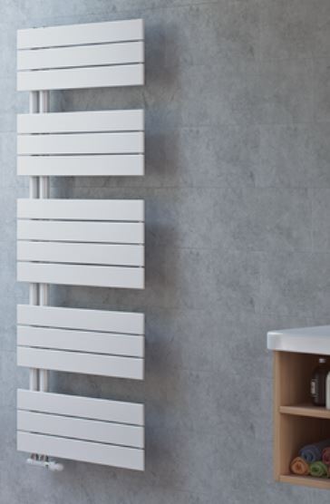 Design Paneelheizkörper Badheizkörper Panio Up weiss Heizkörper