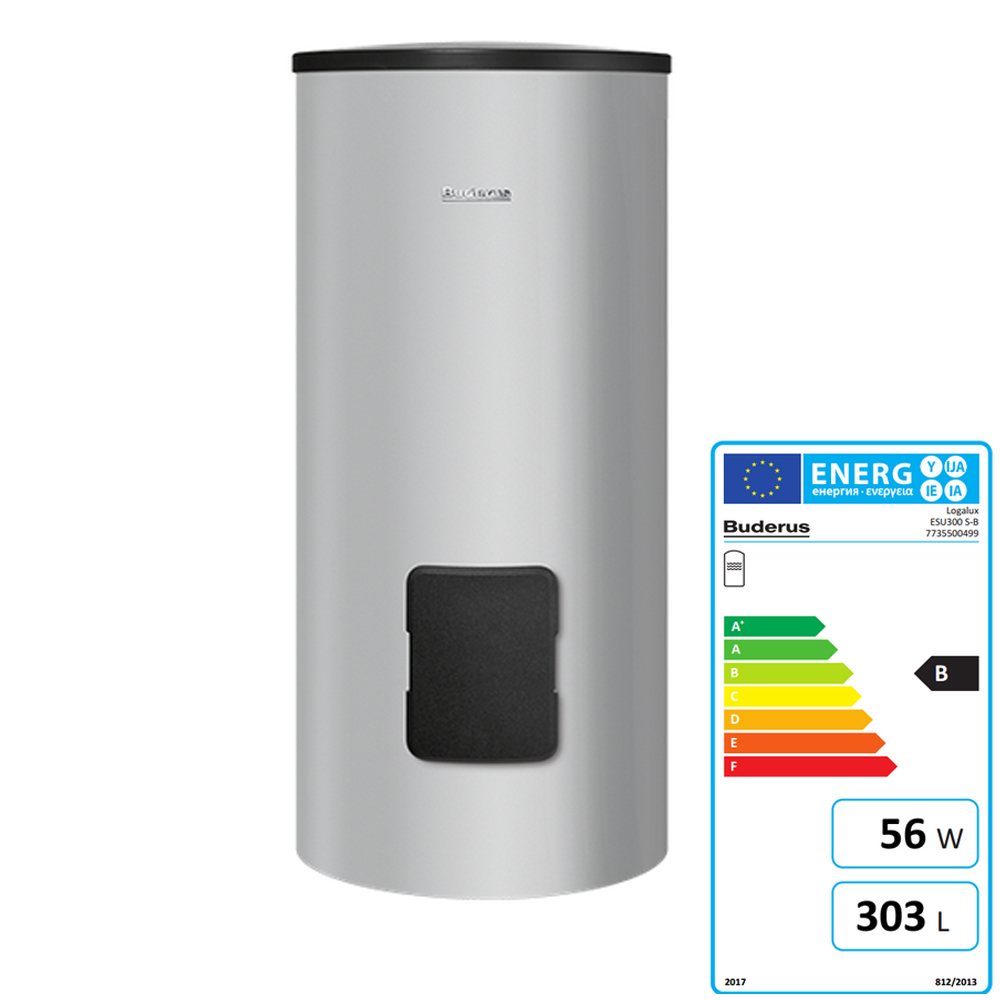 Buderus Logalux ESU300 S B Edelstahl Trinkwasserspeicher Warmwasserspeicher