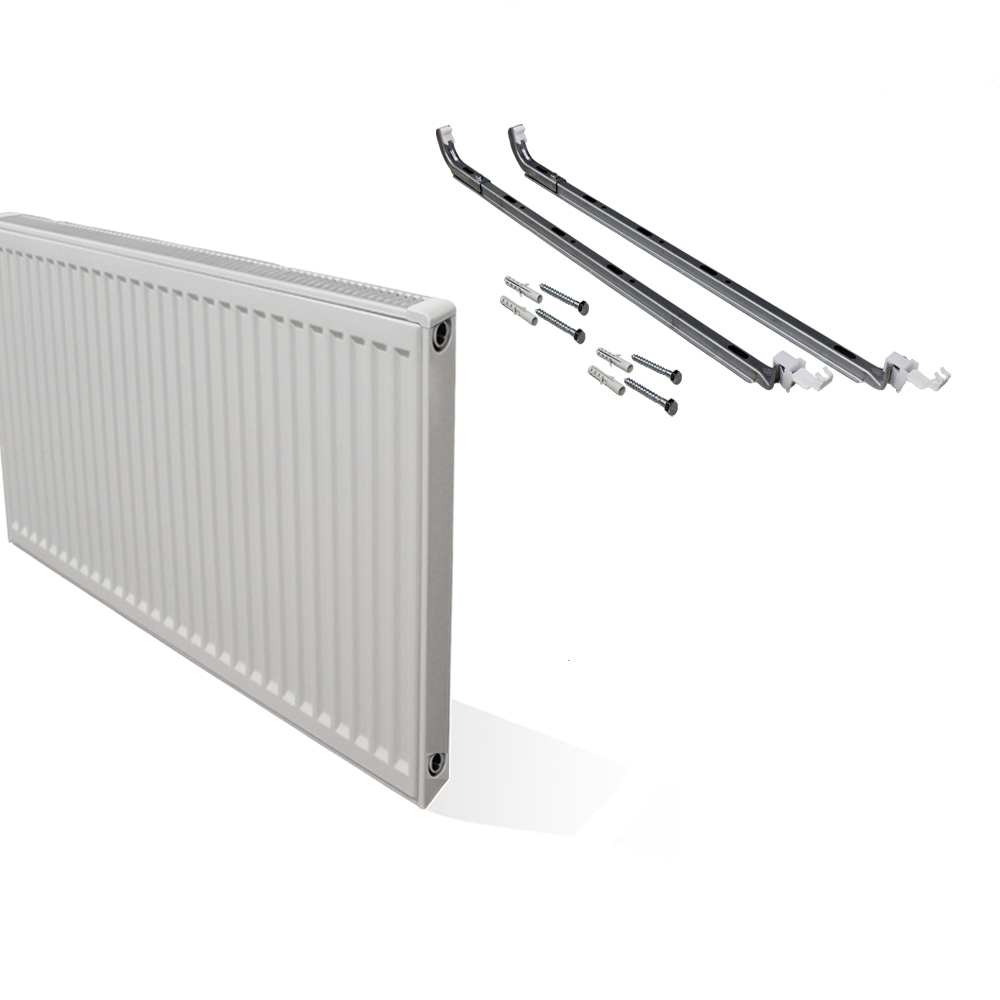 Buderus Logatrend C-Profil-Heizkörper Typ 33 BH 300 / L 900 (mit Halterset)