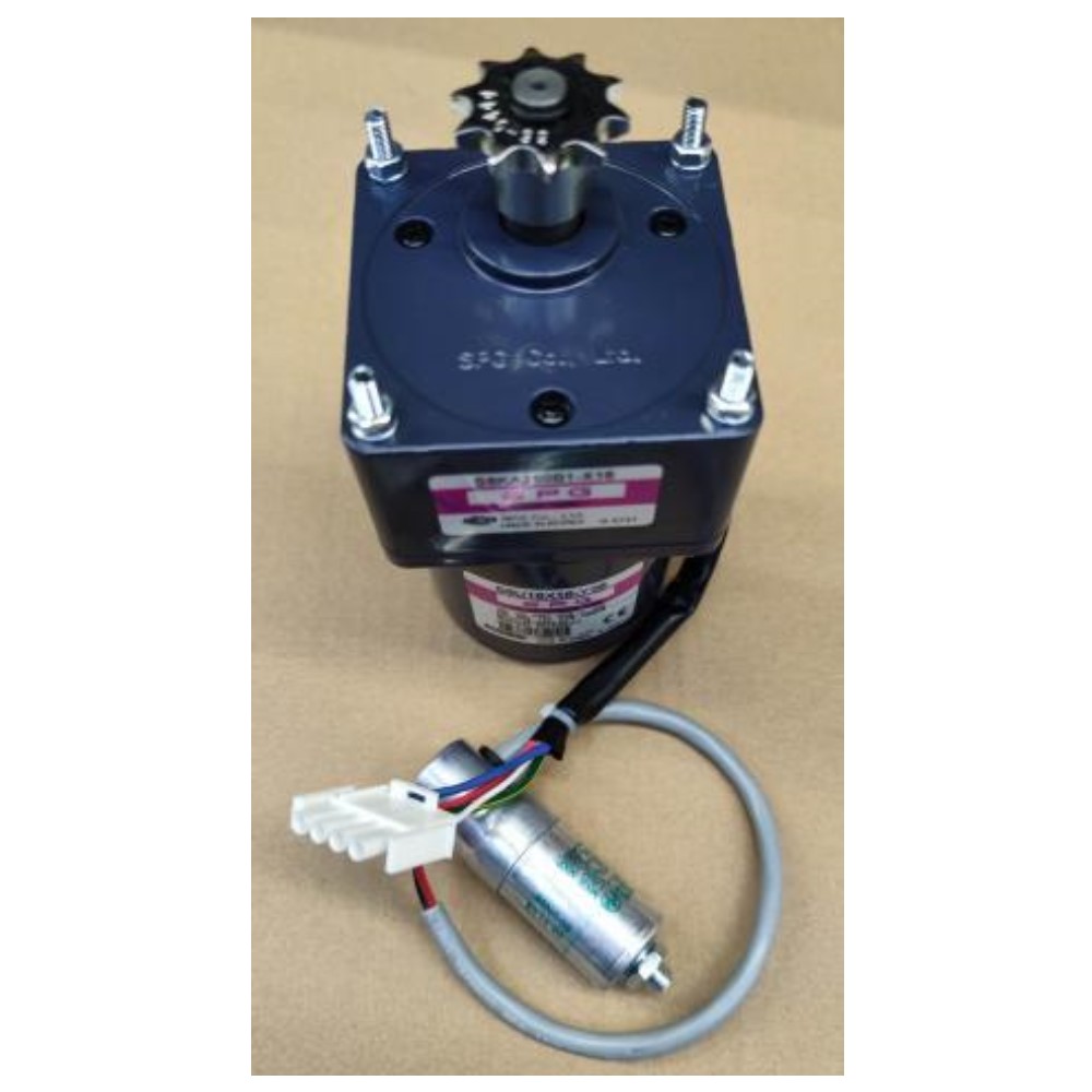 Stokermotor ETA komplett mit Kettenrad AMP Stecker für Pelletsunit PU 7 11 15