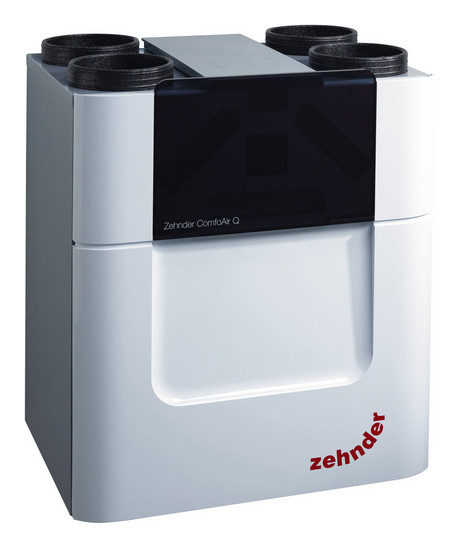 Zehnder Lüftungsgerät ComfoAir Q600 ST Enthalpie mit integriertem Display KWL