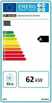 Remeha Quinta Ace 65 kW Gas Brennwert Wandkessel Schaltfeld T-Control 7699460