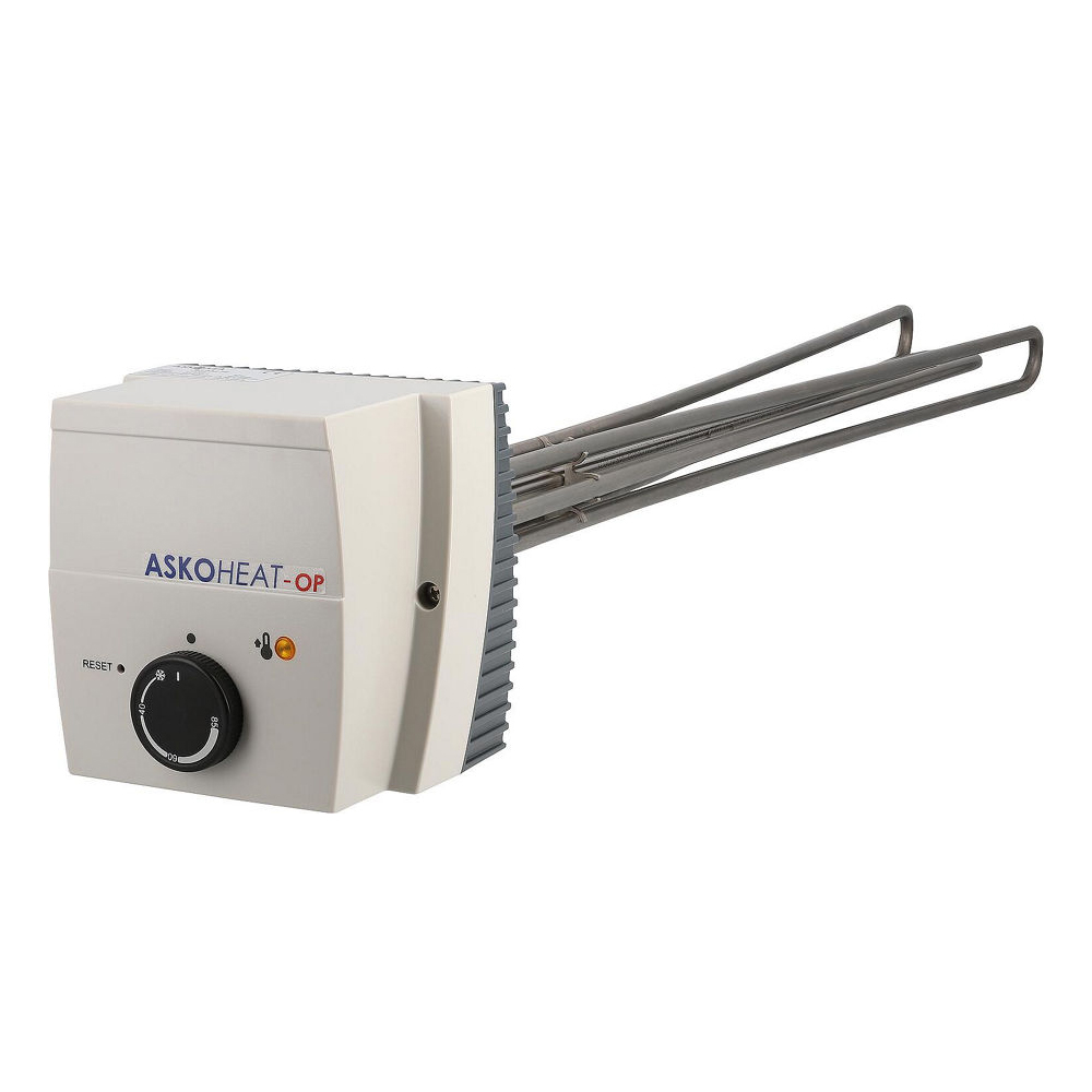 Askoma Heizstab Typ AHIR-BI-OP 7,5 kW 400V stufenlos DN 40 für Ohmpilot
