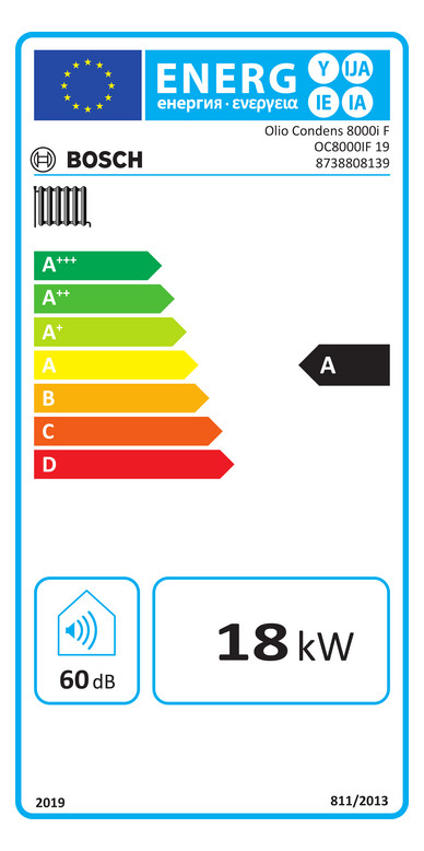 Bosch Öl Brennwertkessel Olio Condens OC8800iF 19 kW Heizöl EL bodenstehend