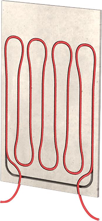 Zewotherm Wandheizung Modul Trockenbau 200x62cm 18mm mit Polybutenrohr 12x1,3mm Zewotherm Wandheizung Modul Trockenbau 200x62cm 18mm mit Polybutenrohr 12x1,3mm