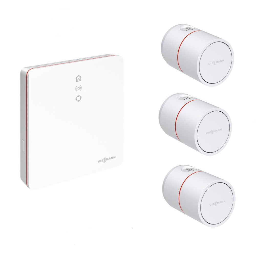 Viessmann ViCare Starterpaket ECO Vitoconnect Typ OPTO 2 Heizkörper Thermostat