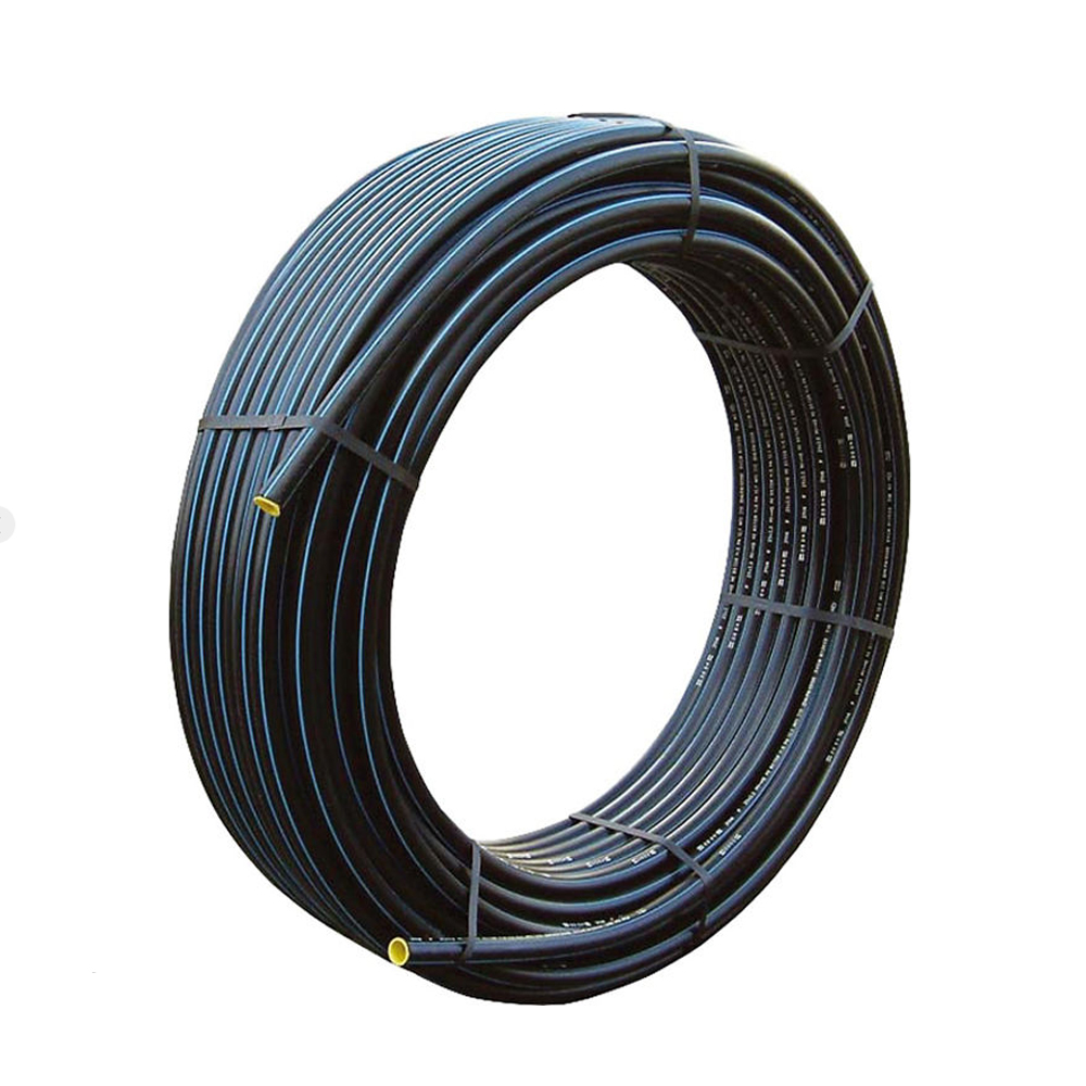 PE Rohr hart HDPE80 Wasserrohr Druckrohr Kunststoff Rohre 40 x 3.7 mm x 50 m