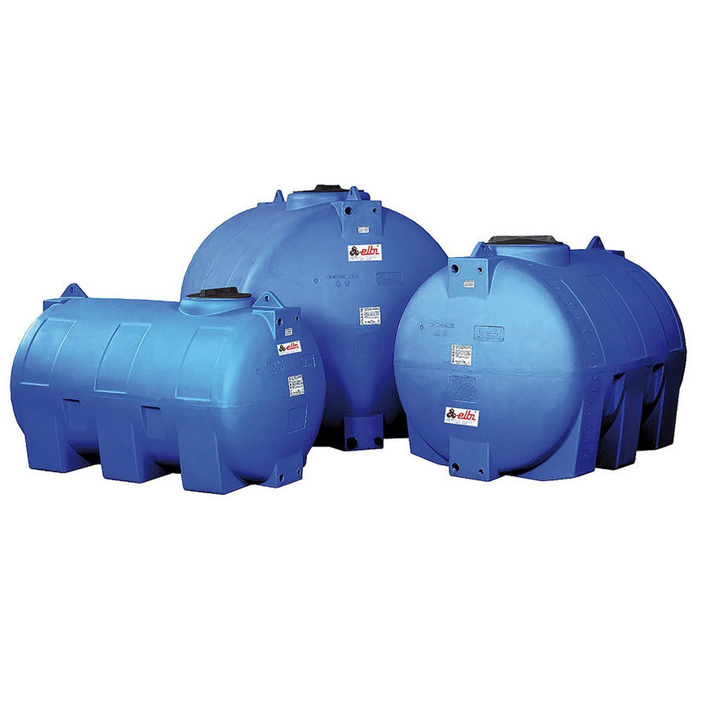 Elbi Regenwassertank Kunststoff CHO 1500 Liter liegend L 1630 mm x H 1255 mm