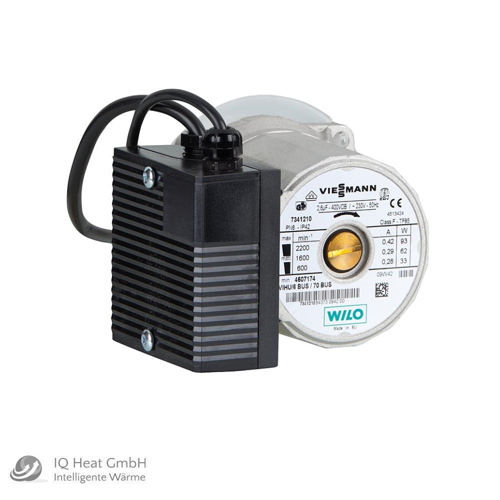 Viessmann Umwälzpumpenkopf VIHU6/BUS 70 7837520 für Vitodens 300-W WB3