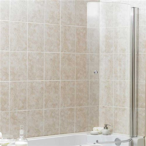 Acryl Kombiwanne Pazifik mit Tür 170 cm re Badewanne Glastür Schürze Fußgestell