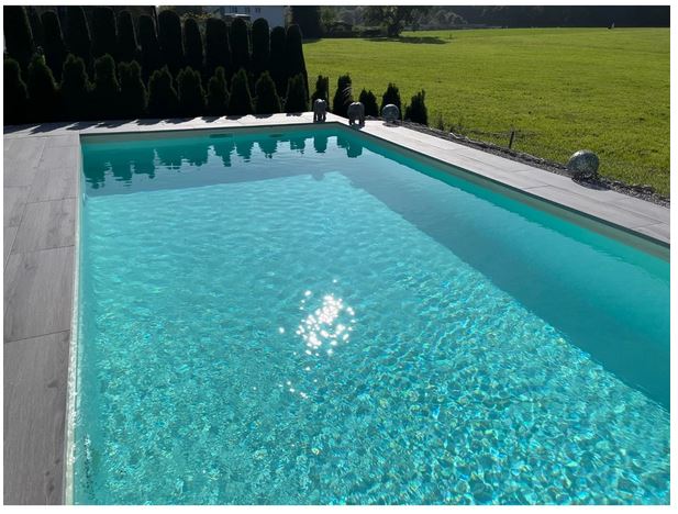 PVC Verrohrungsset für OKU Styroporpool Prestige Spiralschlauch PVC-Rohr