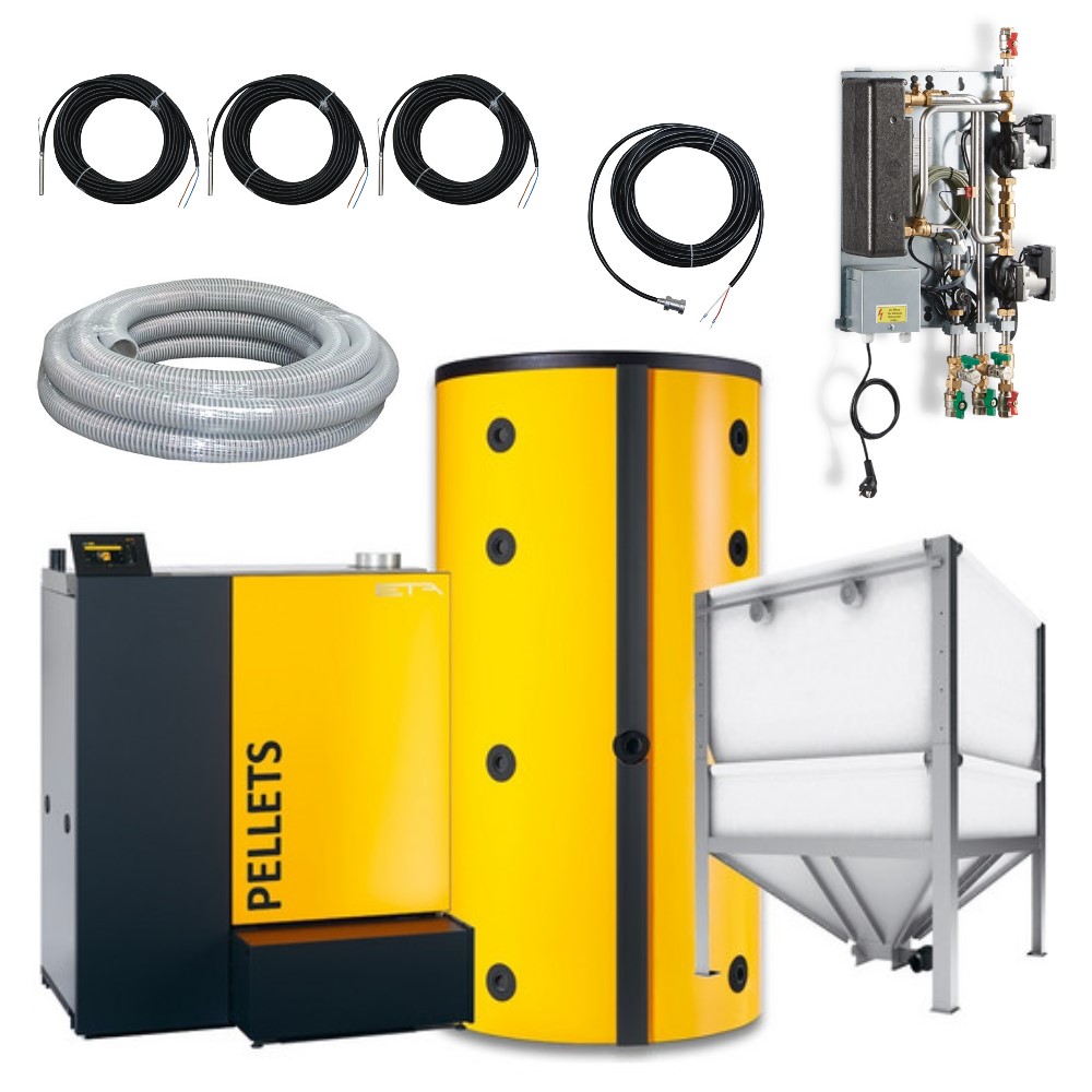 ETA PC20 Paket Pelletkessel PC20 PelletsCompact ETAbox21 SP825 FWM