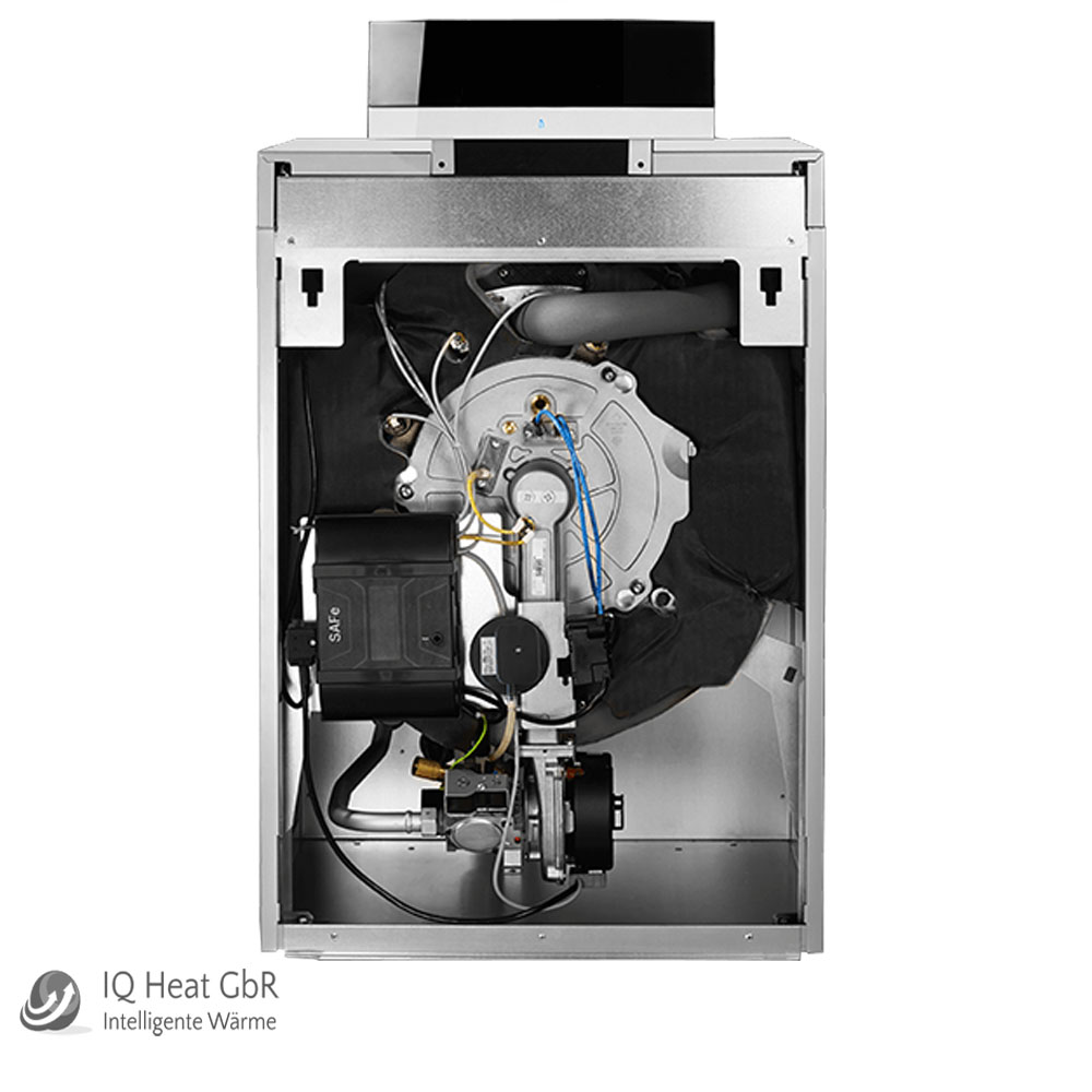 Buderus Gas Brennwertkessel Logano plus KB192i-30 H V3 Gaskessel Titaniumglas