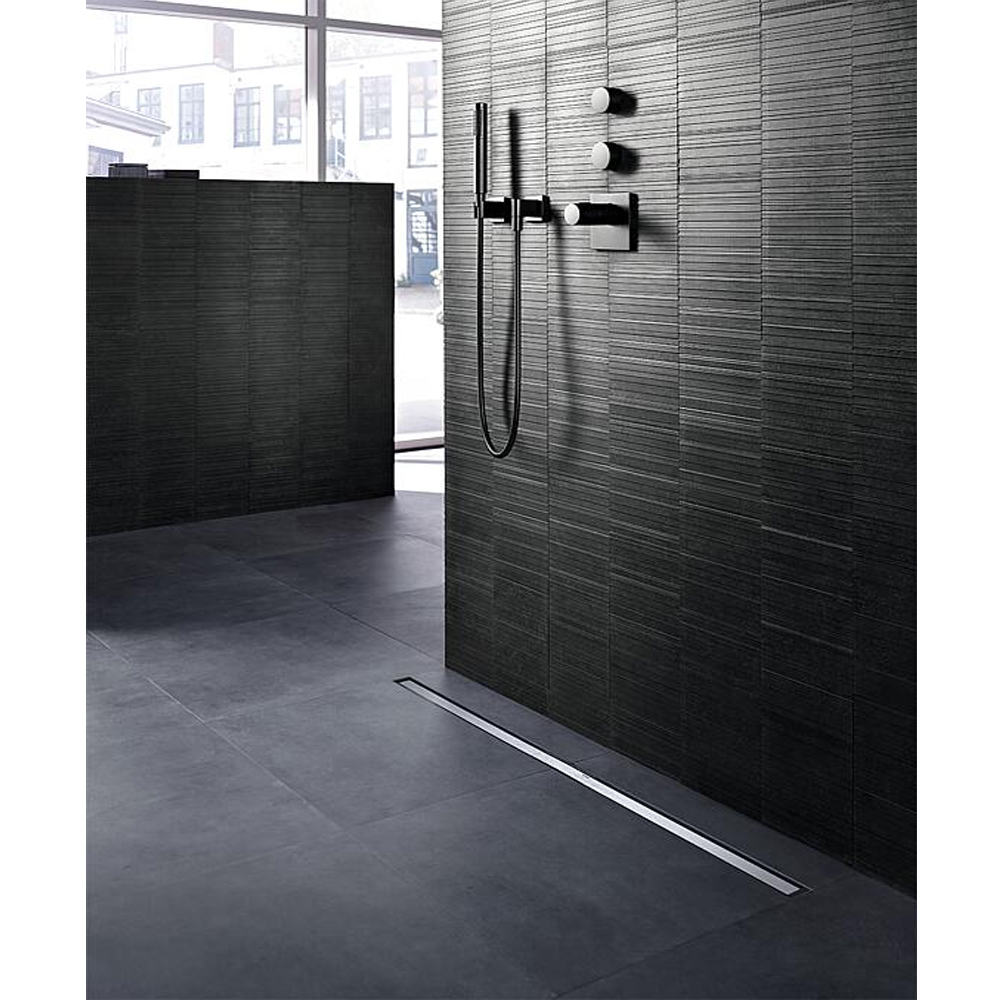 Geberit Duschrinne CleanLine20 300 - 900 mm Rahmen Edelstahl eletropoliert
