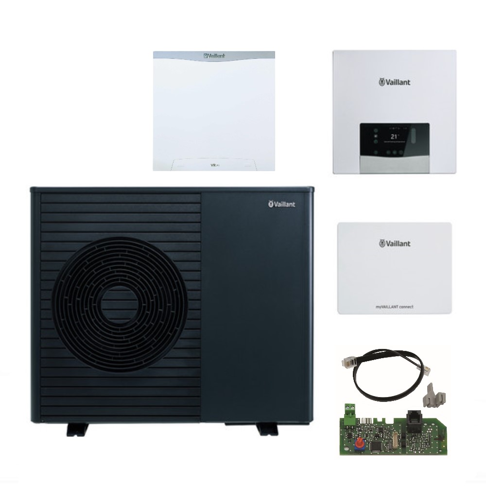 VAILLANT Wärmepumpe Paket 4.3409 aroTHERM plus VWL 75/8.1 A 230V f. Hybridsystem