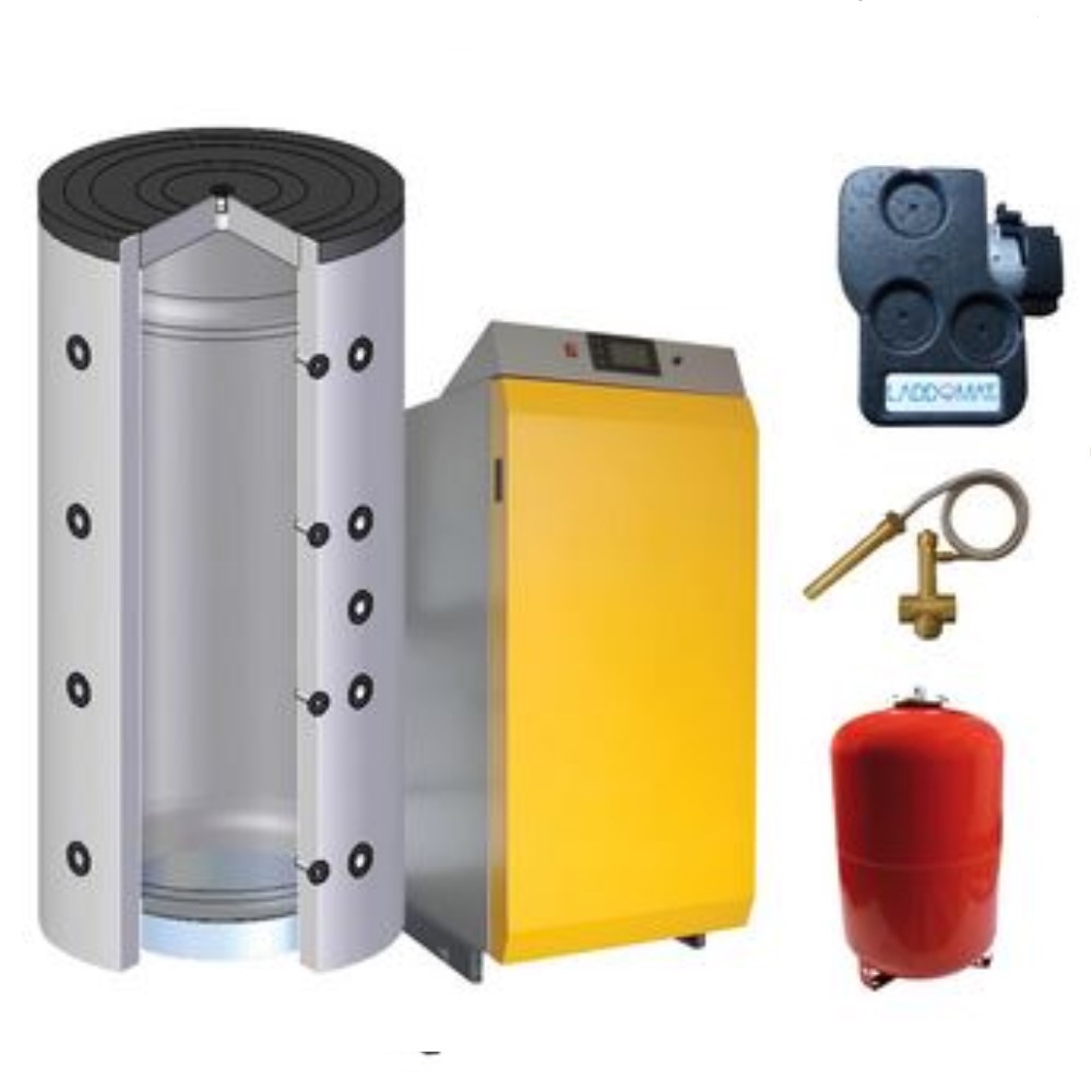 SSP Holzvergaser Paket Proburner GT Lambda 20 kW Pufferspeicher 800 Liter