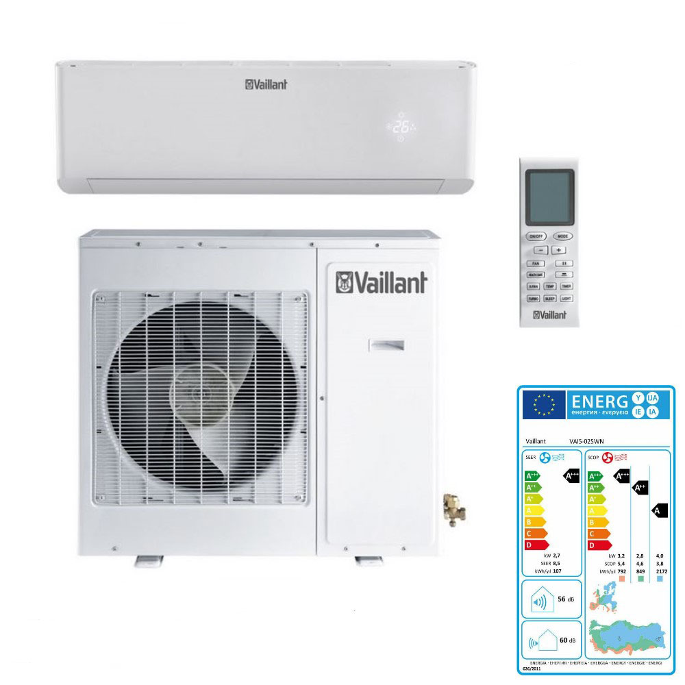 Vaillant Set Klimagerät Mono Split climaVAIR 2,7 kW Klimaanlage VAI5-025