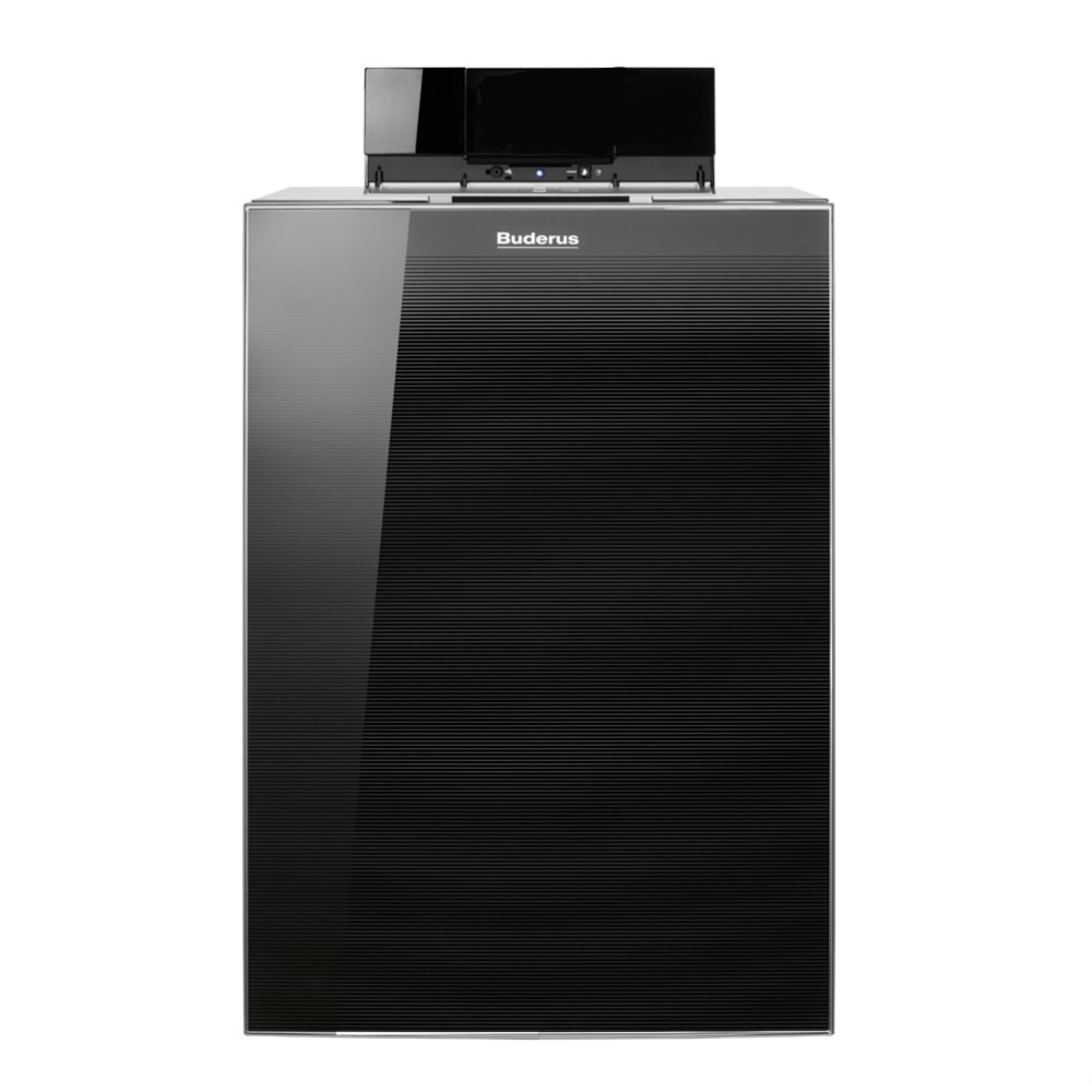 Buderus Gas Brennwertkessel Logano plus KB192i-15 H V3 Gaskessel Titaniumglas
