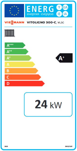 Viessmann Pelletkessel Vitoligno 300-C 24 kW Saugsystem Pelletheizung Heizkessel