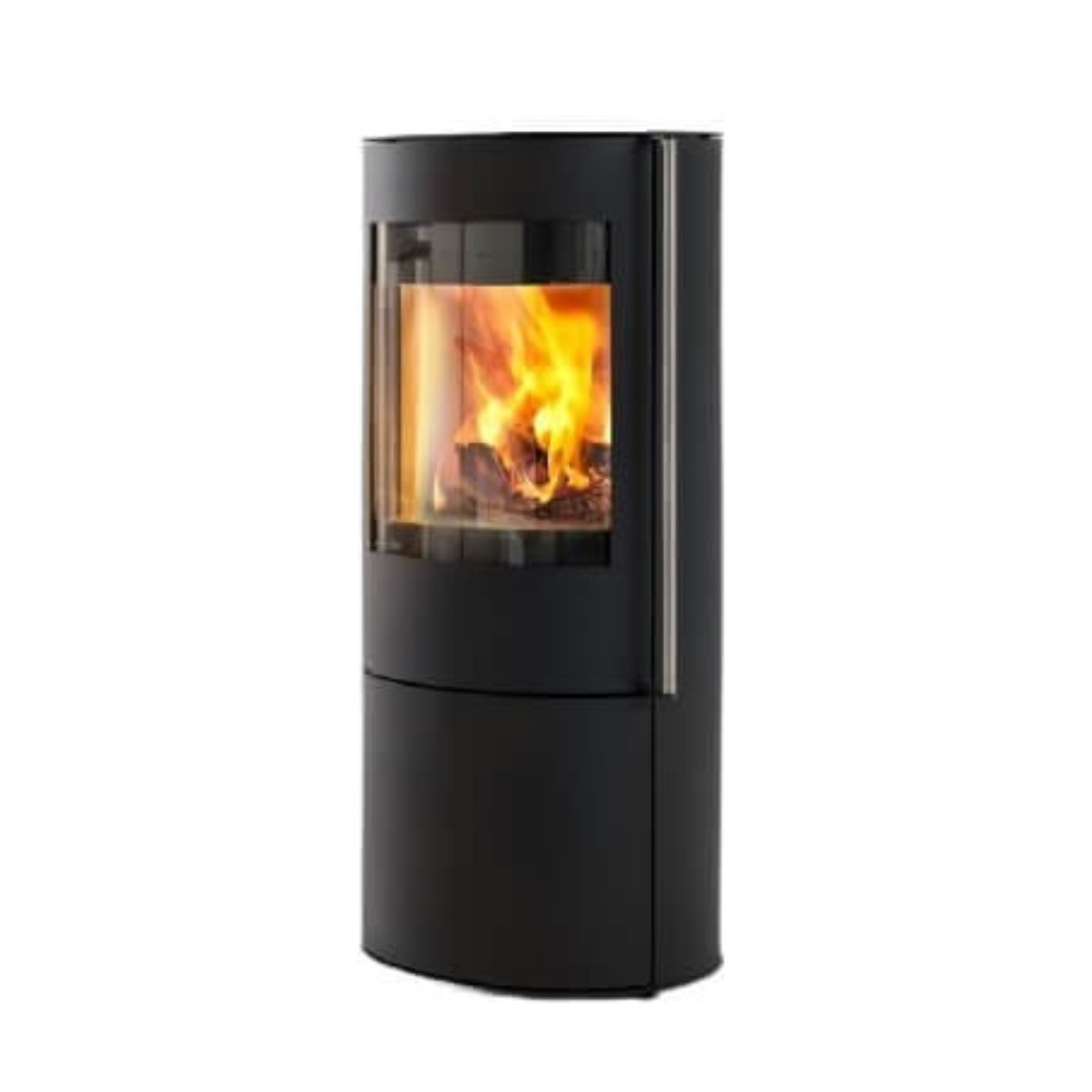 Kaminofen Wodtke Porto 5 kW 088305 schwarz raumluftunabhängig Kamin Holzofen