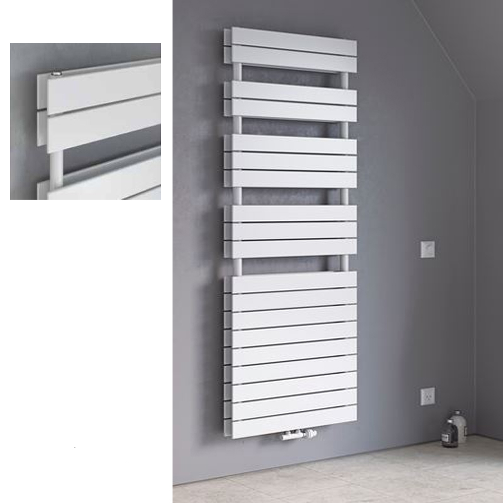 Design Paneelheizkörper Badheizkörper Panio Scala Duo weiss MA 50 mm