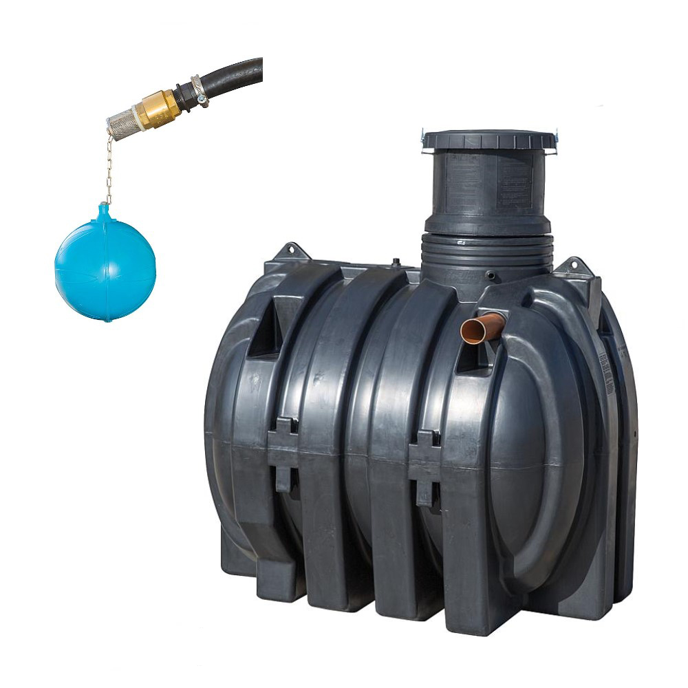 Elbi Regenwassertank Comfort 3000 Liter Zisterne Erdspeicher Wassertank Erdtank