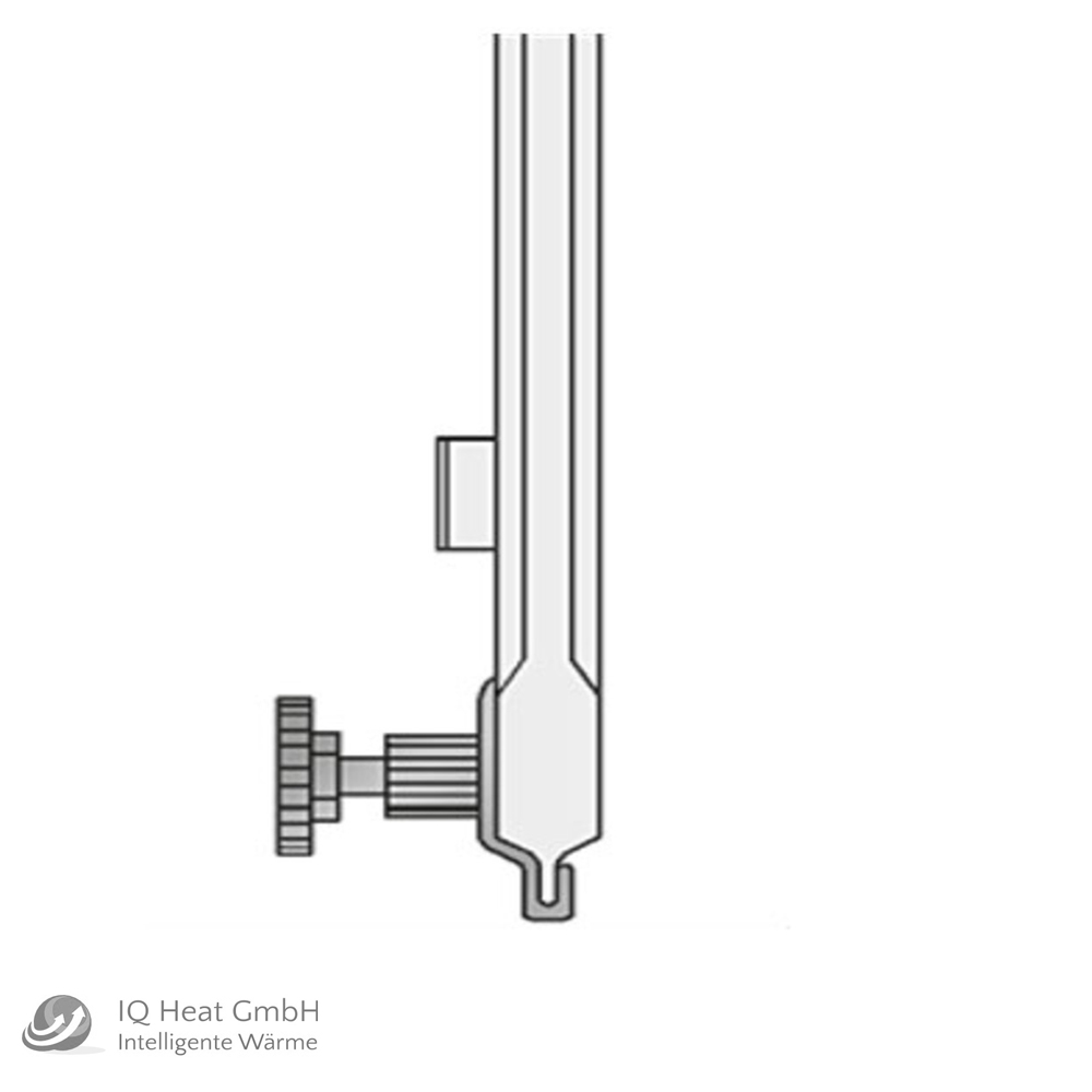 Universal Befestigung mit Abstandhalter für Plattenheizkörper mit Aufhängelasche Universal Befestigung mit Abstandhalter für Plattenheizkörper mit Aufhängelasche